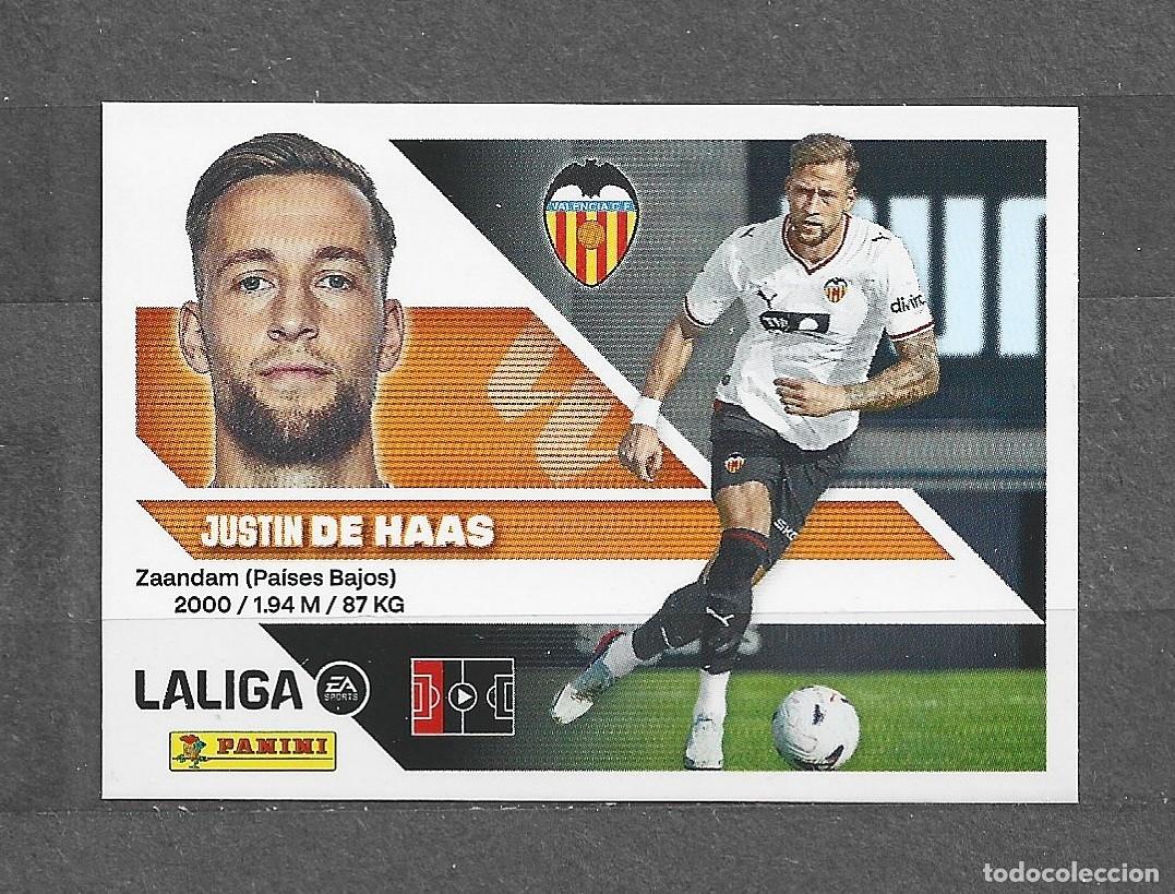 Football Stickers: Liga este 26/27 - De Haas - N&deg; 9 - Valencia CF - ( Fichajes )