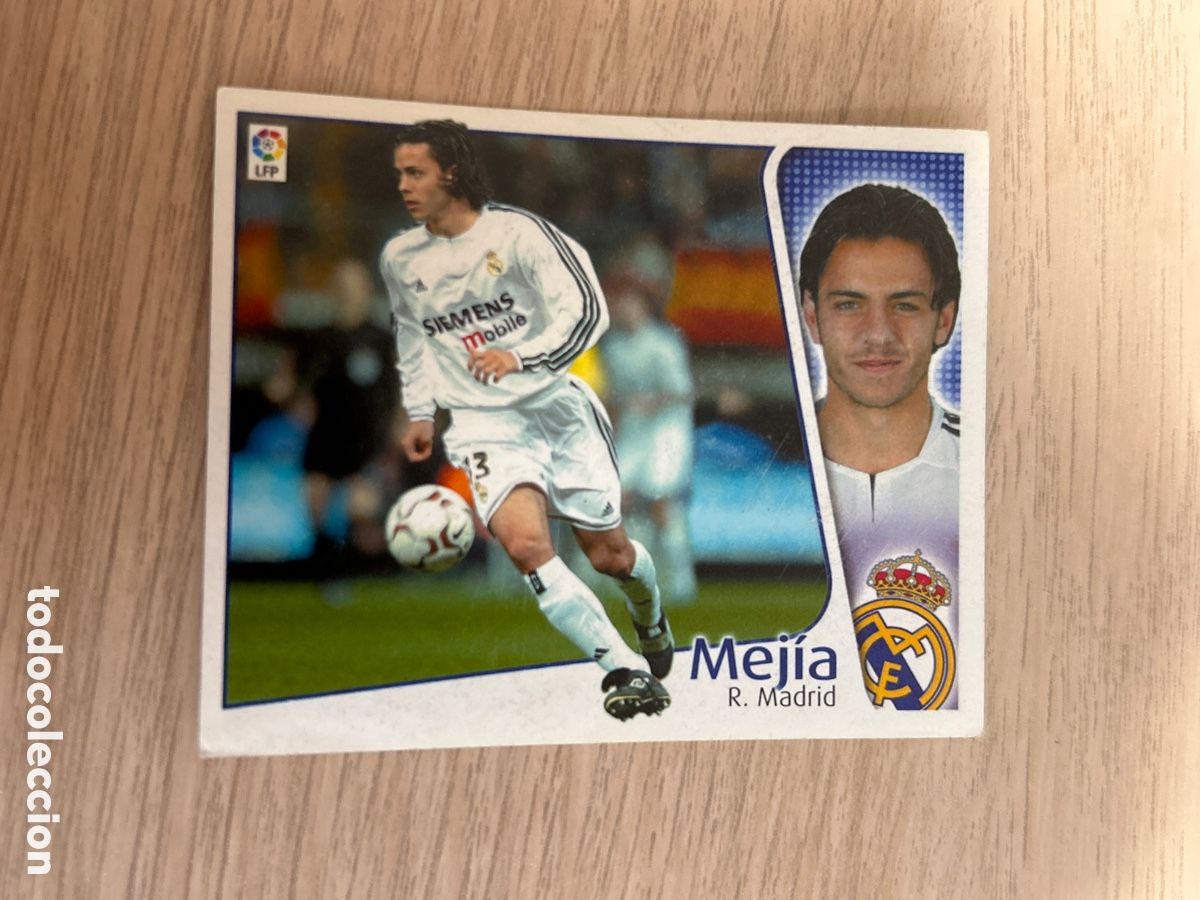 Football Stickers: MEJIA REAL MADRID LIGA ESTE 2004 2005 04 05 NUNCA PEGADO SIN PEGAR