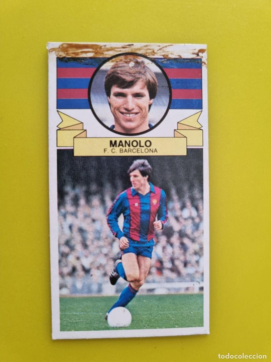 Football Stickers: CROMO DE F&Uacute;TBOL LIGA ESTE 85 86 1985 1986 MANOLO DESPEGADO FC BARCELONA AR926