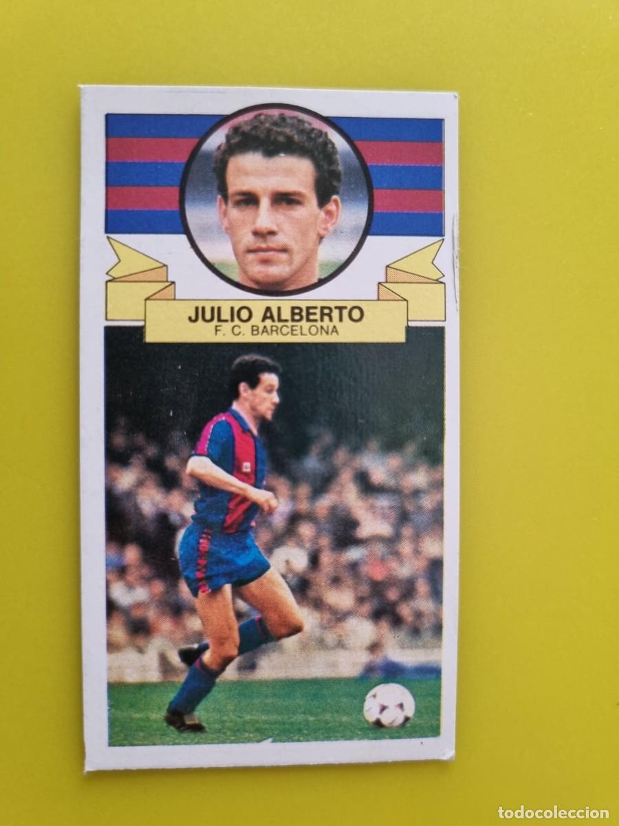 Football Stickers: CROMO DE F&Uacute;TBOL LIGA ESTE 85 86 1985 1986 JULIO ALBERTO DESPEGADO FC BARCELONA AR926