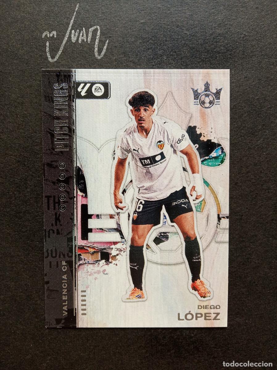Cromos de f&uacute;tbol: N&ordm; 58 DIEGO LOPEZ VALENCIA CF ⚽ PANINI &reg; AMERICA PITCH KINGS 2025 2026 LIGA FUTBOL 25 26