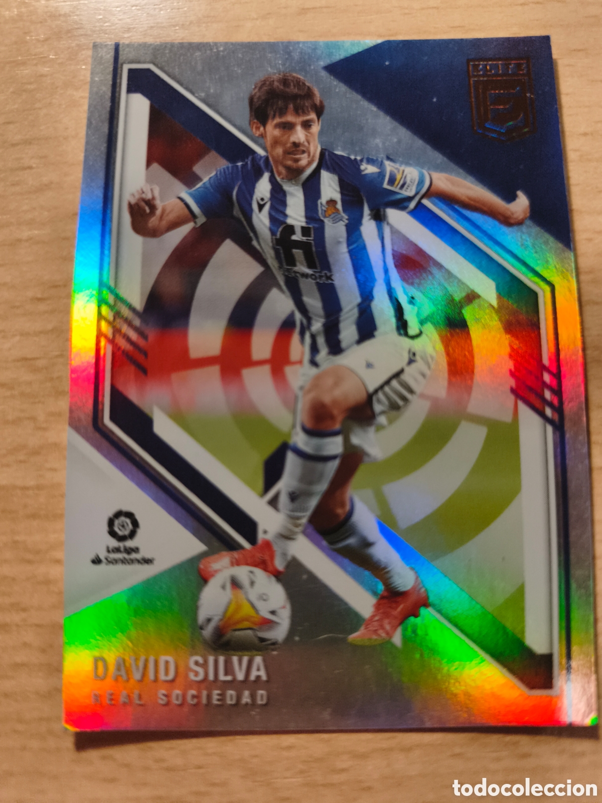 Cromos de f&uacute;tbol: 144 DAVID SILVA REAL SOCIEDAD ELITE DONRUSS 2021 2022 PANINI 21 22