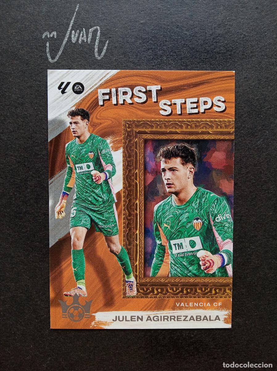 Cromos de f&uacute;tbol: N&ordm; 6 FIRST STEPS AGIRREZABALA VALENCIA CF ⚽ PANINI &reg; AMERICA PITCH KINGS 2025 2026 LIGA FUTBOL 25 26