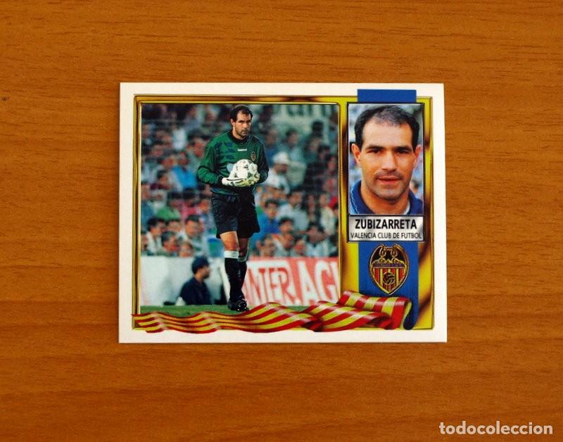 Cromos de f&uacute;tbol: Valencia - Zubizarreta - Ediciones Este Liga 1995-1996, 95-96 - Nunca pegado