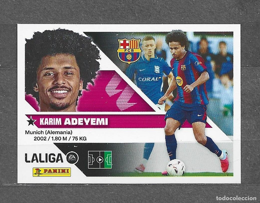 Cromos de Futebol: Liga este 26/27 - Adeyemi - N&deg; 19 - FC Barcelona - ( Fichajes )