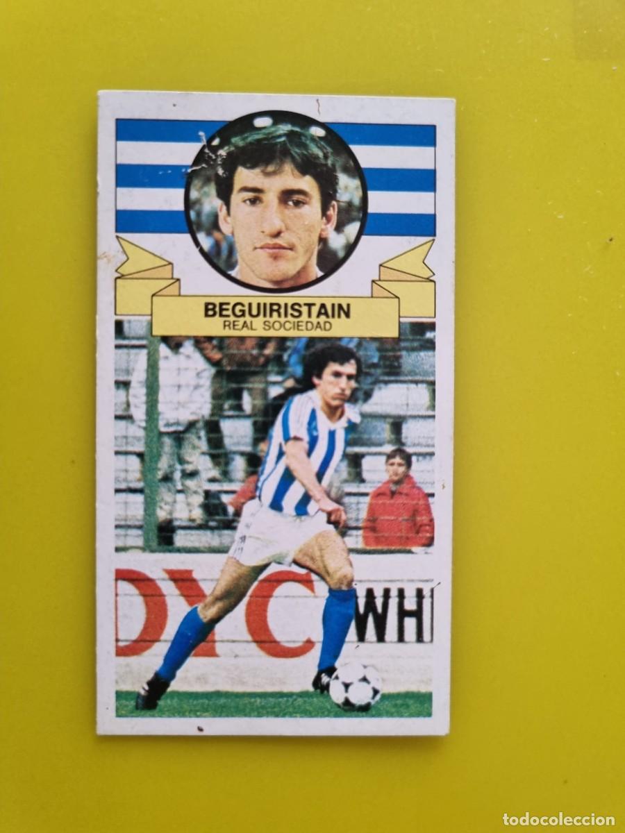 Cromos de f&uacute;tbol: CROMO DE F&Uacute;TBOL LIGA ESTE 85 86 1985 1986 BEGUIRISTAIN DESPEGADO REAL SOCIEDAD AR926