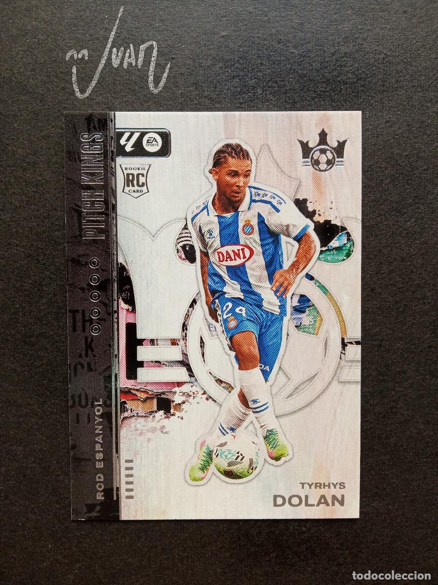 Cromos de f&uacute;tbol: N&ordm; 69 ROOKIE TYRHYS DOLAN RCD ESPANYOL ⚽ PANINI &reg; AMERICA PITCH KINGS 2025 2026 LIGA FUTBOL 25 26