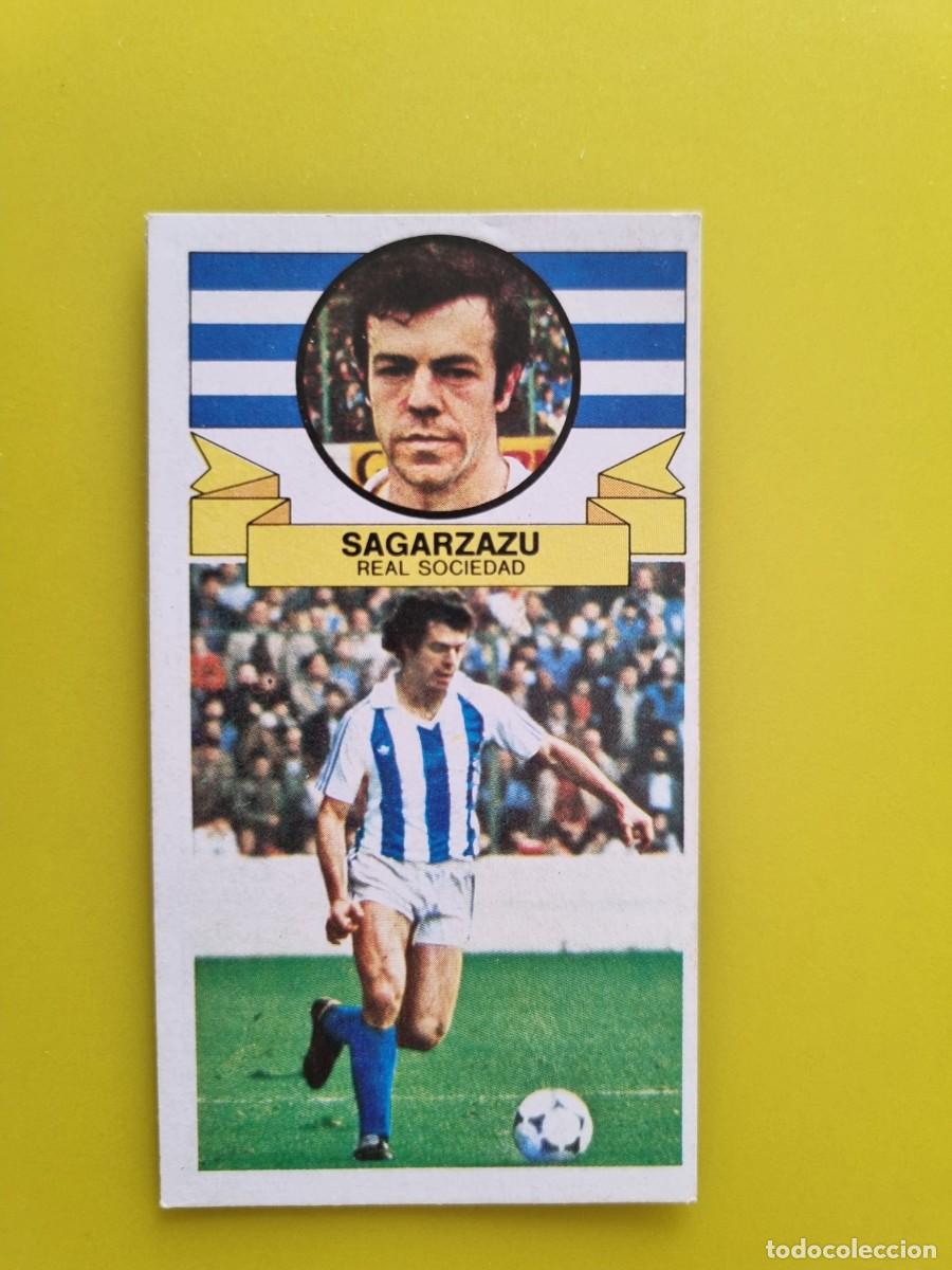 Cromos de f&uacute;tbol: CROMO DE F&Uacute;TBOL LIGA ESTE 85 86 1985 1986 SAGARZAZU DESPEGADO REAL SOCIEDAD AR926