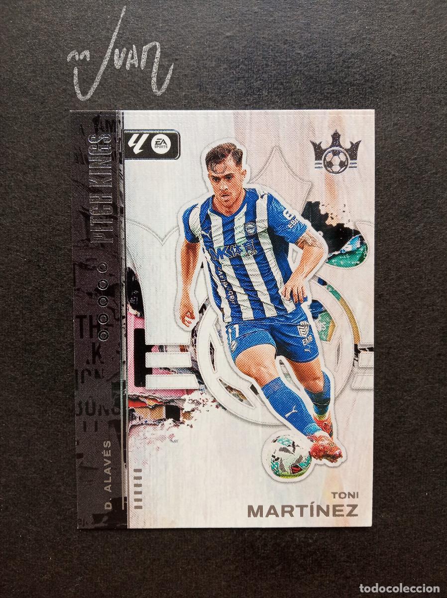 Cromos de f&uacute;tbol: N&ordm; 73 TONI MARTINEZ DEPORTIVO ALAVES ⚽ PANINI &reg; AMERICA PITCH KINGS 2025 2026 LIGA FUTBOL 25 26