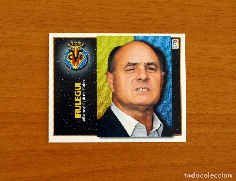 Cromos de f&uacute;tbol: Villarreal - Irulegui, Entrenador - Ediciones Este Liga 1998-1999, 98-99 - Nunca pegado