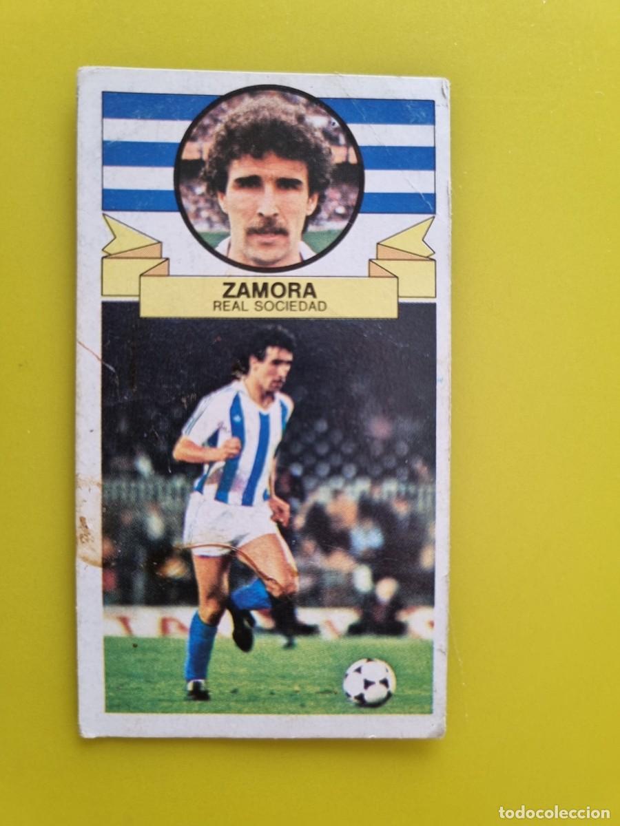 Cromos de f&uacute;tbol: CROMO DE F&Uacute;TBOL LIGA ESTE 85 86 1985 1986 ZAMORA DESPEGADO REAL SOCIEDAD AR926