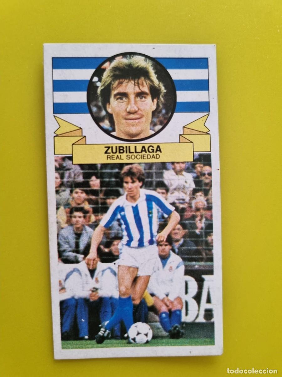 Cromos de f&uacute;tbol: CROMO DE F&Uacute;TBOL LIGA ESTE 85 86 1985 1986 ZUBILLAGA DESPEGADO REAL SOCIEDAD AR926