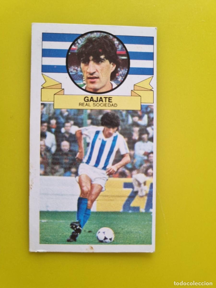 Football Stickers: CROMO DE F&Uacute;TBOL LIGA ESTE 85 86 1985 1986 GAJATE DESPEGADO REAL SOCIEDAD AR926