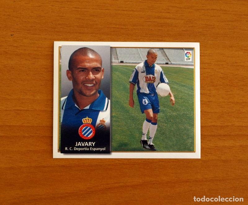 Football Stickers: R.C.D. Espa&ntilde;ol, Espanyol - Javary - Ediciones Este Liga 1998-1999, 98-99 - Nunca pegado