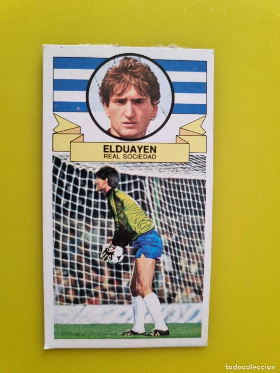 Football Stickers: CROMO DE F&Uacute;TBOL LIGA ESTE 85 86 1985 1986 ELDUAYEN DESPEGADO REAL SOCIEDAD AR926