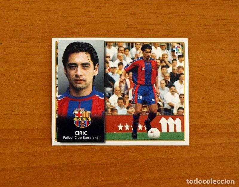 Cartes &agrave; collectionner de Football: F&uacute;tbol Club Barcelona - Ciric - Ediciones Este Liga 1998-1999, 98-99 - Nunca pegado