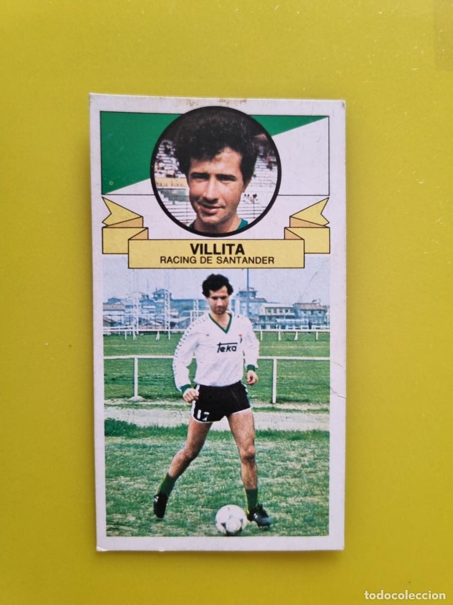 Fu&szlig;ball-Sticker: CROMO DE F&Uacute;TBOL LIGA ESTE 85 86 1985 1986 VILLITA DESPEGADO RACING DE SANTANDER AR926