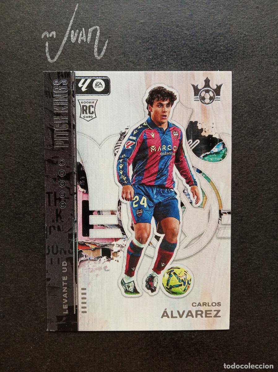 Fu&szlig;ball-Sticker: N&ordm; 91 ROOKIE CARLOS ALVAREZ LEVANTE UD ⚽ PANINI &reg; AMERICA PITCH KINGS 2025 2026 LIGA FUTBOL 25 26