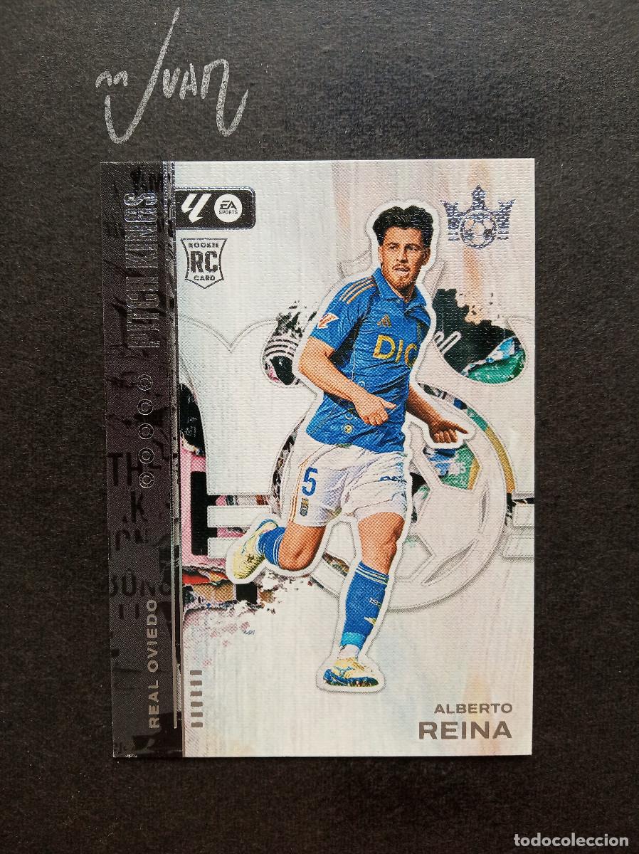 Cromos de f&uacute;tbol: N&ordm; 98 ROOKIE ALBERTO REINA REAL OVIEDO ⚽ PANINI &reg; AMERICA PITCH KINGS 2025 2026 LIGA FUTBOL 25 26