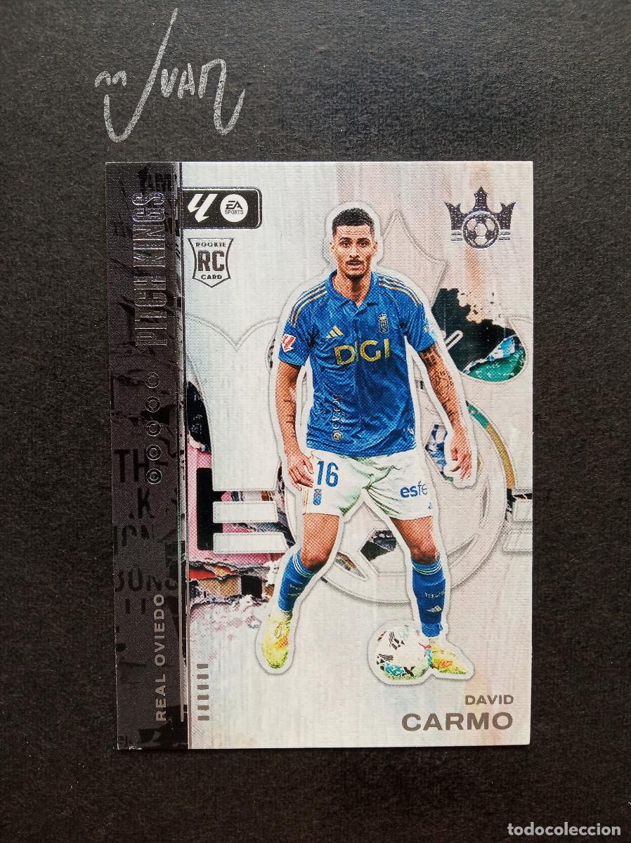 Cromos de f&uacute;tbol: N&ordm; 99 ROOKIE DAVID CARMO REAL OVIEDO ⚽ PANINI &reg; AMERICA PITCH KINGS 2025 2026 LIGA FUTBOL 25 26