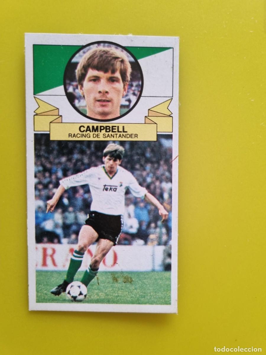 Cromos de f&uacute;tbol: CROMO DE F&Uacute;TBOL LIGA ESTE 85 86 1985 1986 CAMPBELL DESPEGADO RACING DE SANTANDER AR926