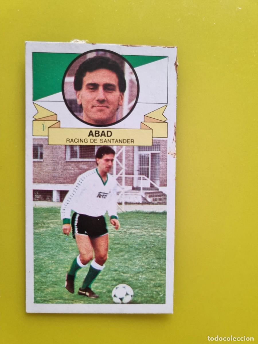 Cromos de f&uacute;tbol: CROMO DE F&Uacute;TBOL LIGA ESTE 85 86 1985 1986 ABAD DESPEGADO RACING DE SANTANDER AR926