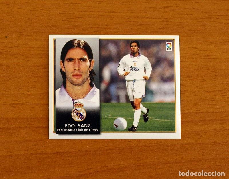 Figurine di Calcio: Real Madrid - Fernando Sanz - Ediciones Este Liga 1998-1999, 98-99 - Nunca Pegado