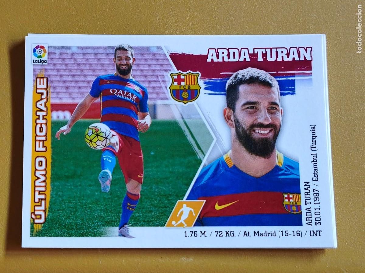 Football Stickers: arda turan, liga 2015 16 ultimos fichajes
