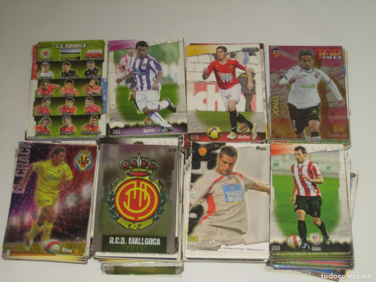 Cartes &agrave; collectionner de Football: LIGA 2009 - LOTE DE UNOS 500 CROMOS VARIADOS , ALGUNOS REPETIDOS - BUEN ESTADO