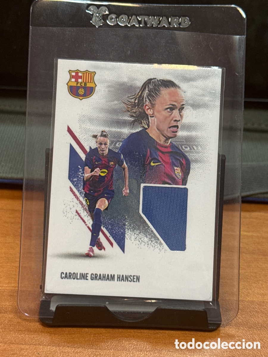 Fu&szlig;ball-Sticker: Caroline Graham hansen parche /9 futera Fc Barcelona