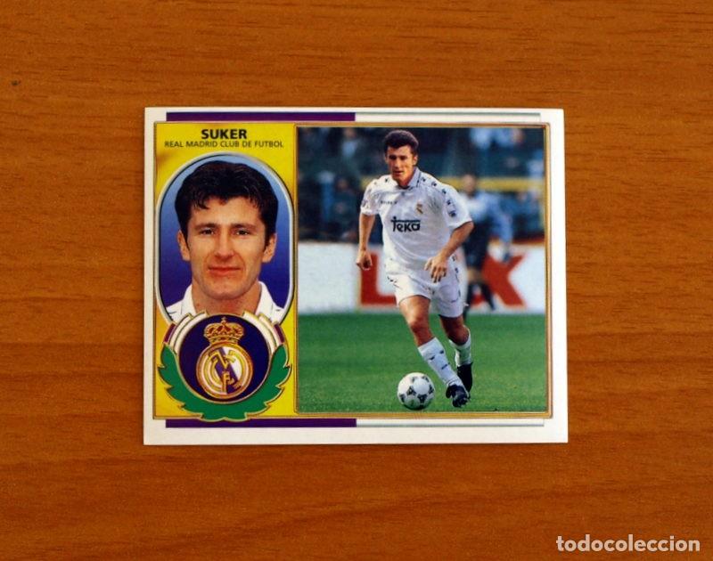 Cromos de f&uacute;tbol: Real Madrid - Suker - Versi&oacute;n - Ediciones Este Liga 1996-1997, 96-97 - Nunca Pegado