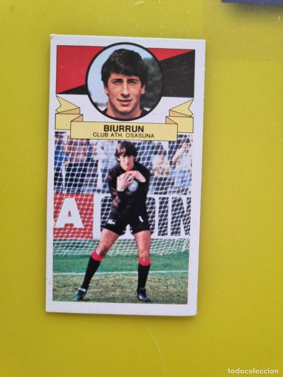 Cromos de f&uacute;tbol: CROMO DE F&Uacute;TBOL LIGA ESTE 85 86 1985 1986 BIURRUN DESPEGADO OSASUNA AR926