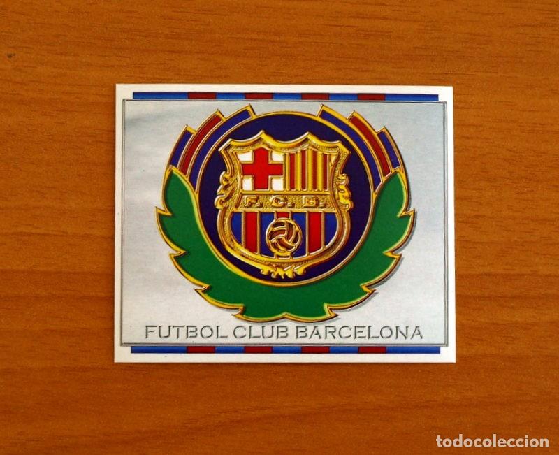 Cromos de f&uacute;tbol: F&uacute;tbol Club Barcelona - Escudo - Ediciones Este Liga 1996-1997, 96-97 - Nunca Pegado