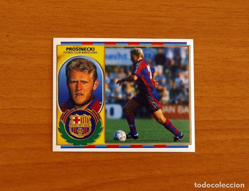 Cromos de f&uacute;tbol: F&uacute;tbol Club Barcelona - Prosinecki - Ediciones Este Liga 1996-1997, 96-97 - Nunca Pegado