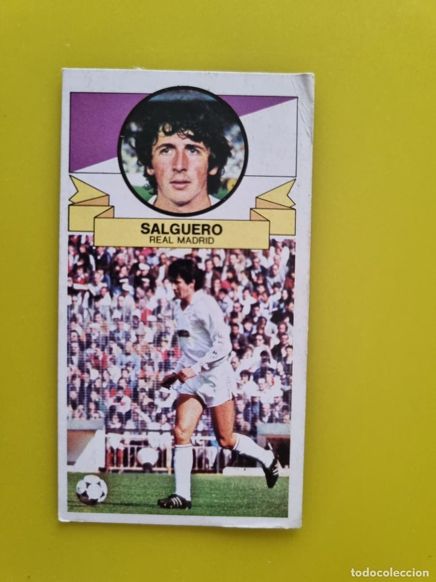 Cromos de f&uacute;tbol: CROMO DE F&Uacute;TBOL LIGA ESTE 85 86 1985 1986 SALGUERO DESPEGADO REAL MADRID AR926