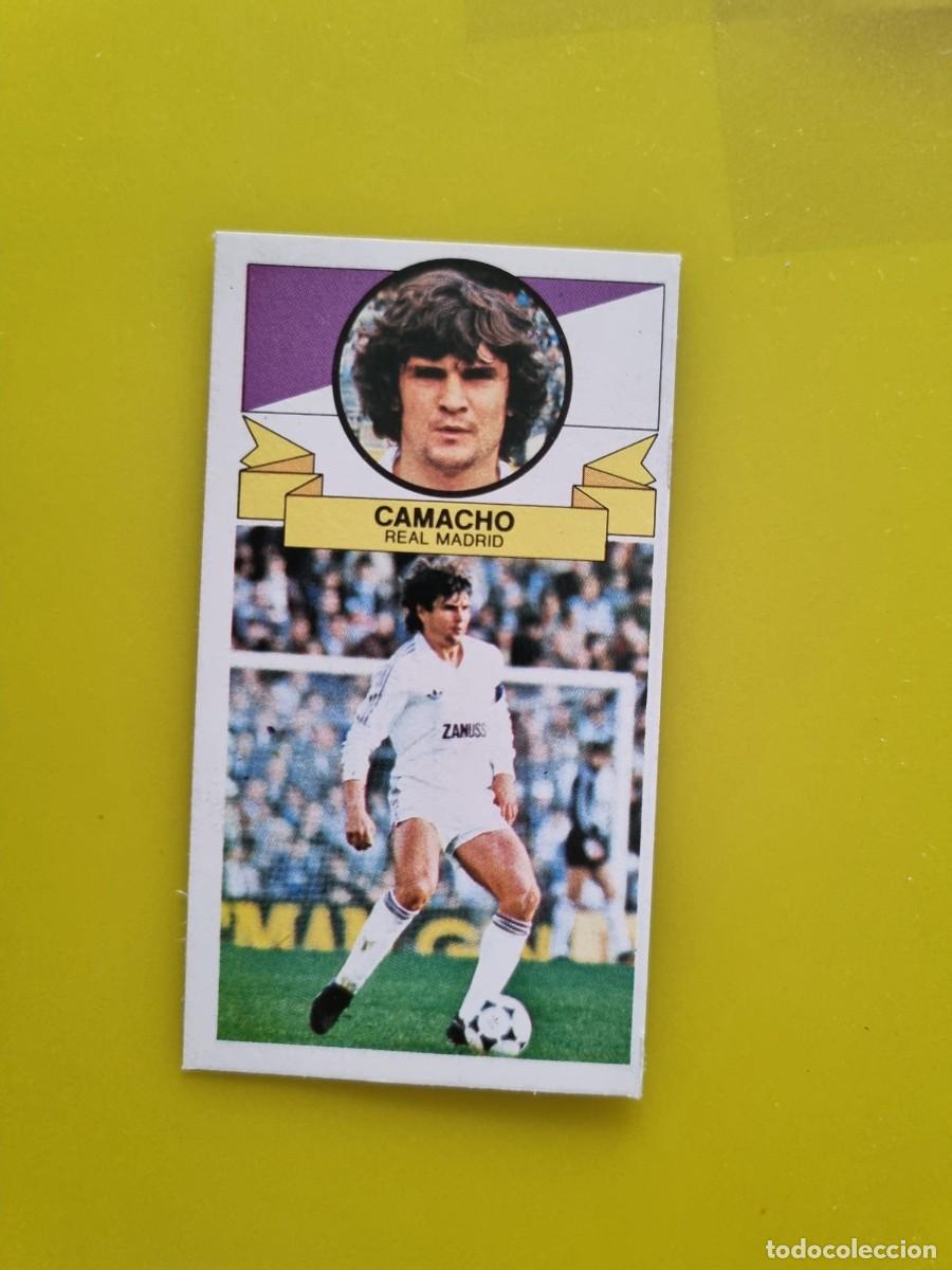 Cromos de f&uacute;tbol: CROMO DE F&Uacute;TBOL LIGA ESTE 85 86 1985 1986 CAMACHO DESPEGADO REAL MADRID AR926