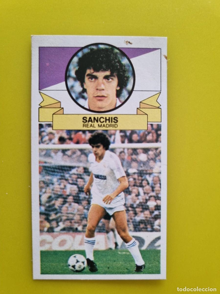 Cromos de f&uacute;tbol: CROMO DE F&Uacute;TBOL LIGA ESTE 85 86 1985 1986 SANCHIS DESPEGADO REAL MADRID AR926
