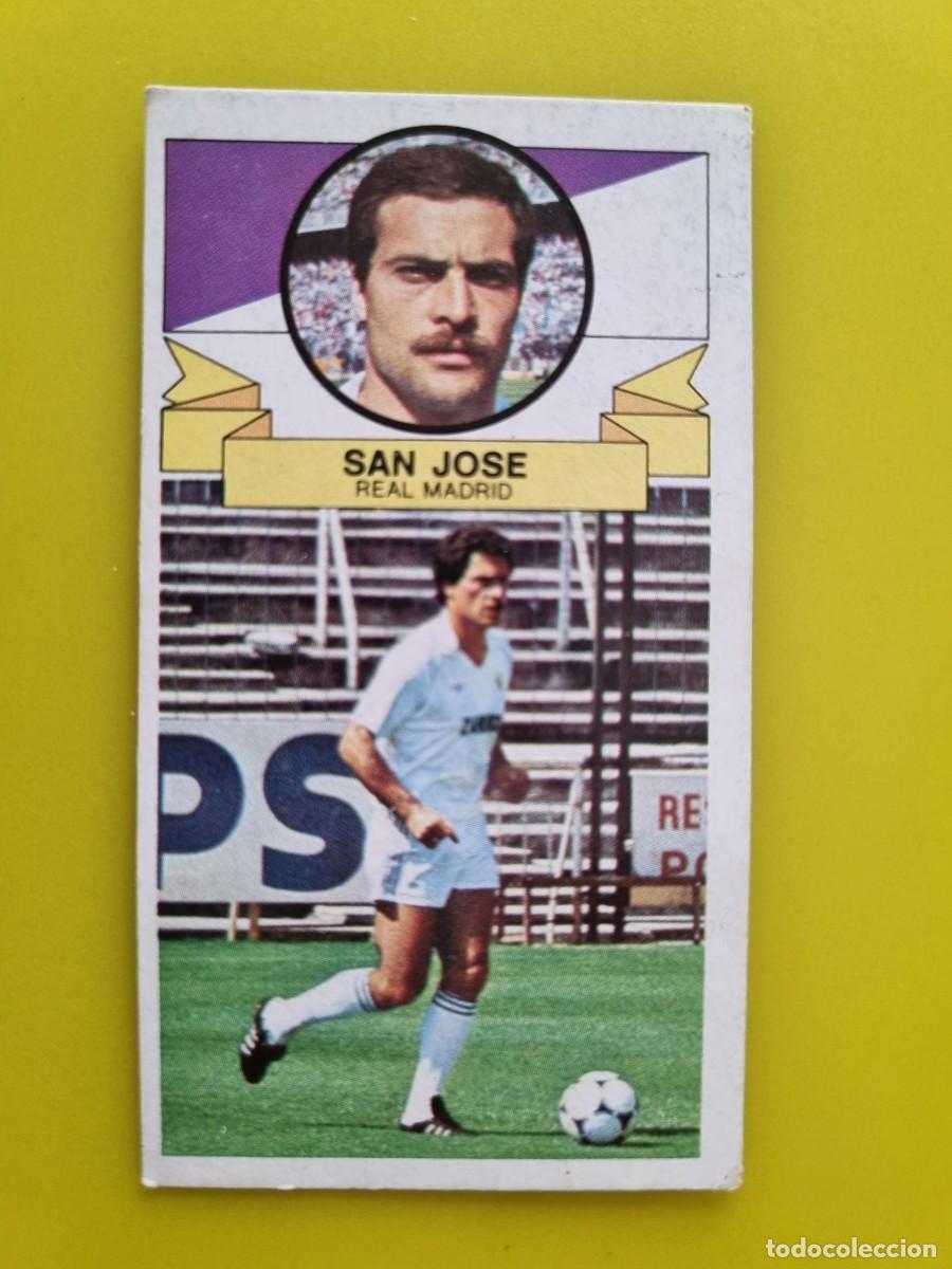 Cromos de f&uacute;tbol: CROMO DE F&Uacute;TBOL LIGA ESTE 85 86 1985 1986 SAN JOS&Eacute; DESPEGADO REAL MADRID AR926