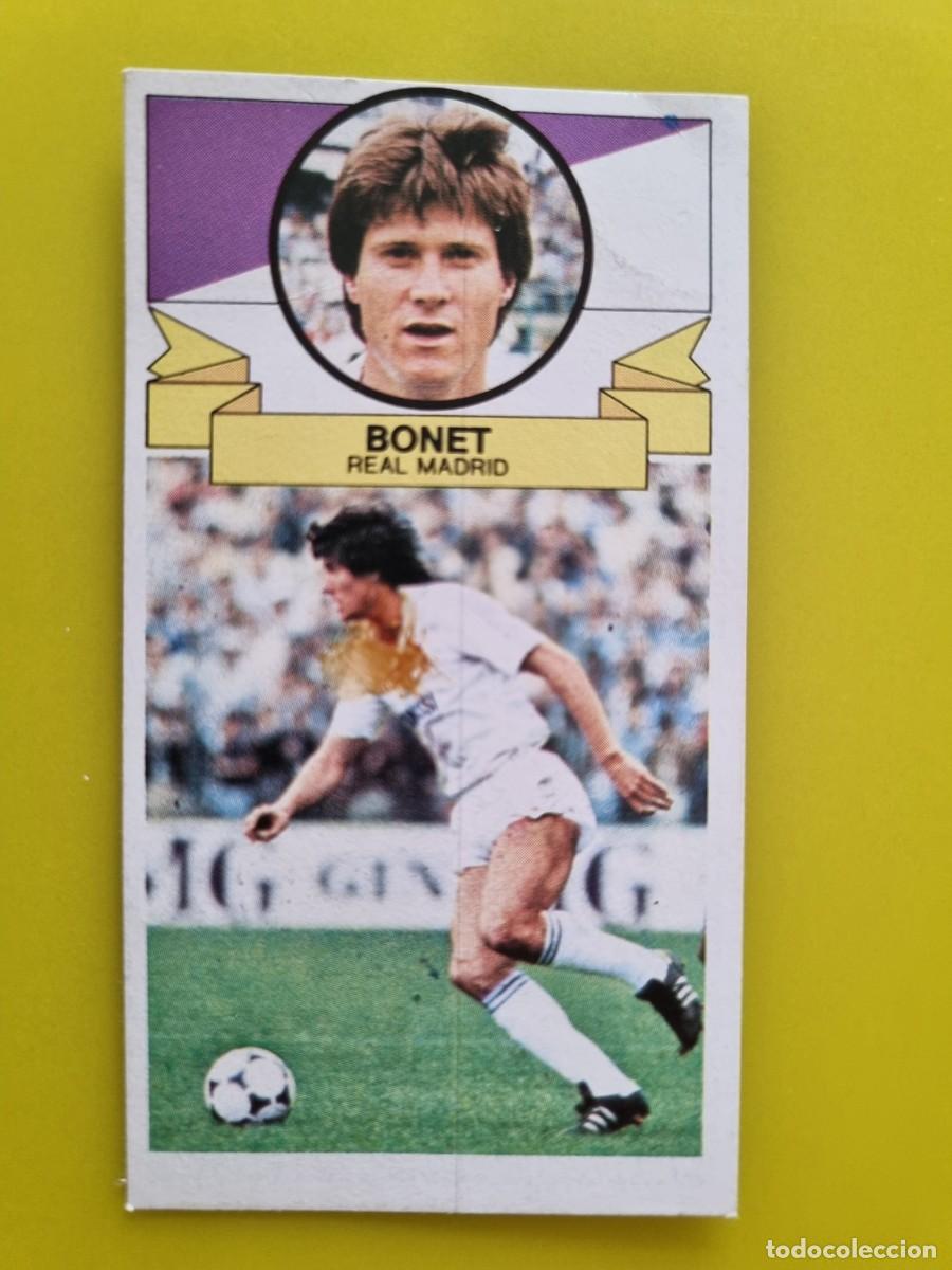 Cromos de f&uacute;tbol: CROMO DE F&Uacute;TBOL LIGA ESTE 85 86 1985 1986 BONET DESPEGADO REAL MADRID AR926