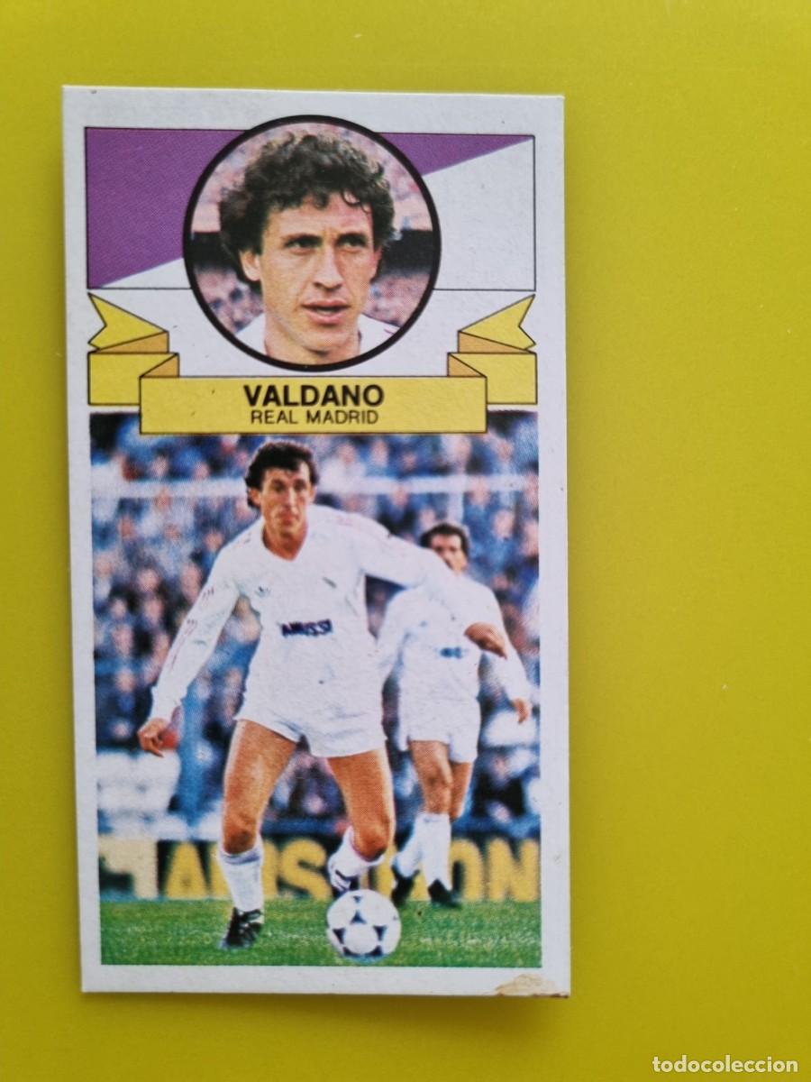 Cromos de f&uacute;tbol: CROMO DE F&Uacute;TBOL LIGA ESTE 85 86 1985 1986 VALDANO DESPEGADO REAL MADRID AR926