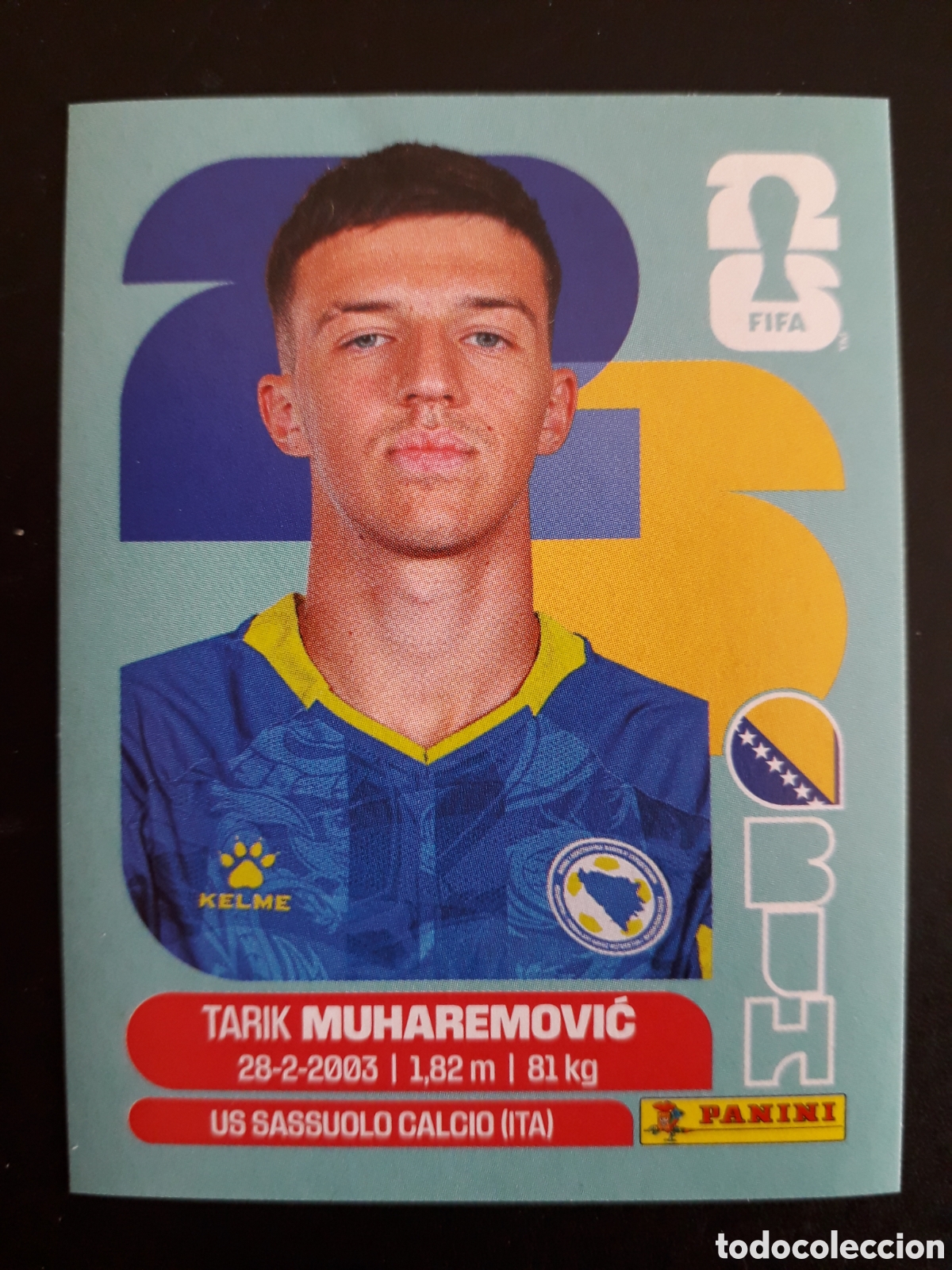 Football Stickers: MUHAREMOVIĆ BOSNIA HERCEGOVINA BIH 5 MUNDIAL F&Uacute;TBOL 2026 FIFA WORLD CUP PANINI PEDIDO M&Iacute;NIMO 3&euro;