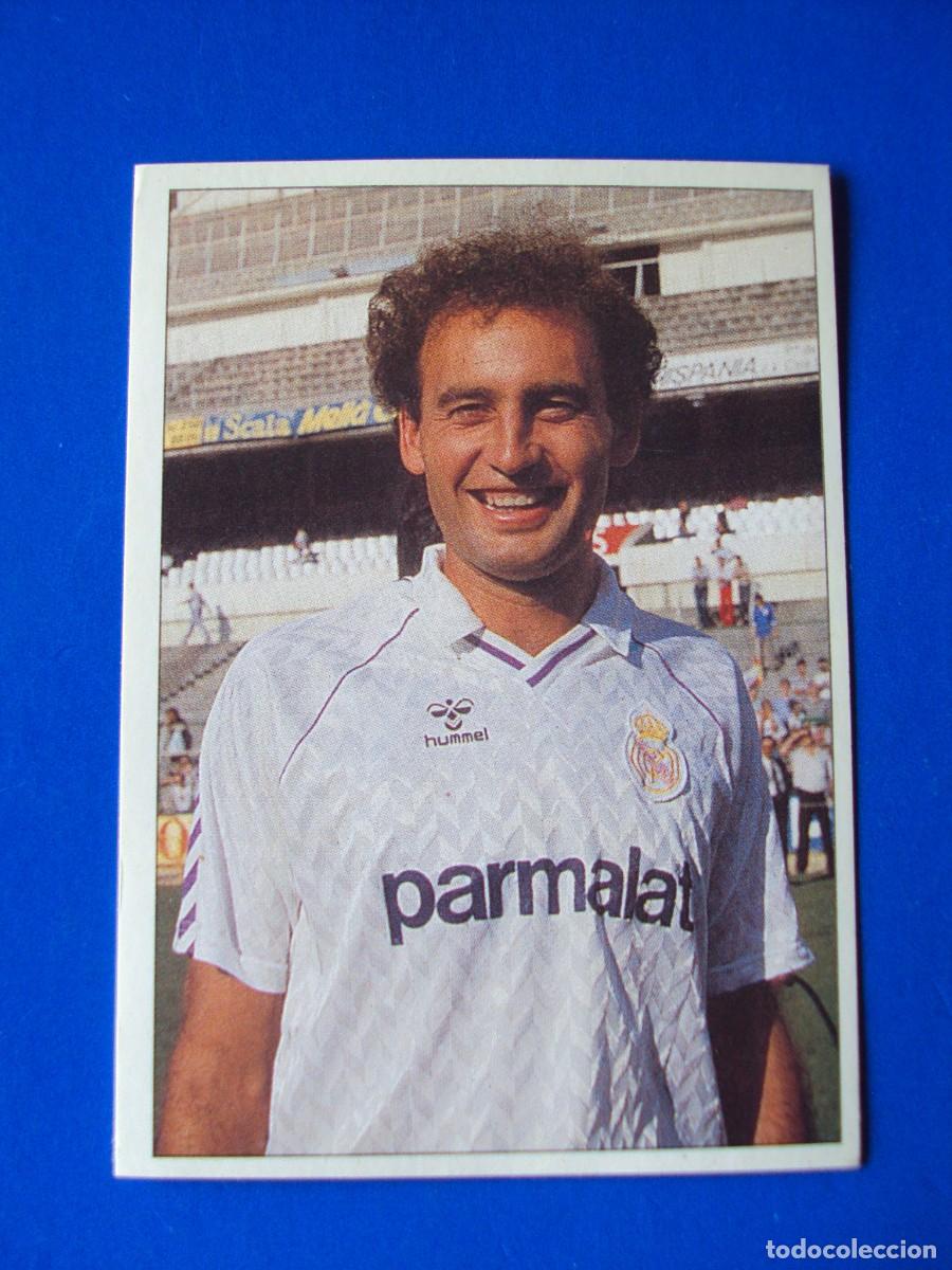 Football Stickers: CROMO N&ordm; 155 RICARDO GALLEGO &Aacute;LBUM COLECCI&Oacute;N REAL MADRID 95 96 1995 1996 PANINI NUNCA PEGADO