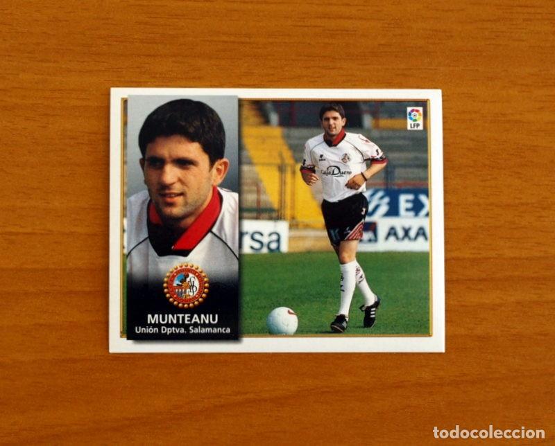 Football Stickers: Salamanca - Munteanu - Ediciones Este Liga 1998-1999, 98-99 - Nunca pegado