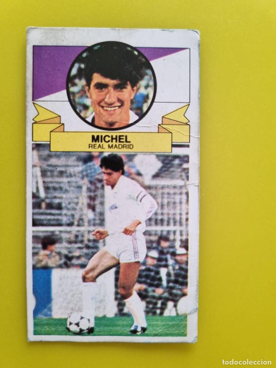 Fu&szlig;ball-Sticker: CROMO DE F&Uacute;TBOL LIGA ESTE 85 86 1985 1986 MICHEL DESPEGADO REAL MADRID AR926