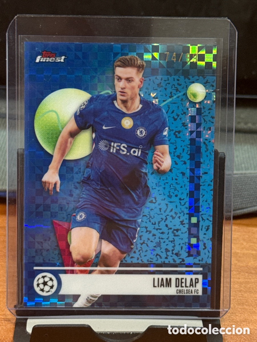 Cartes &agrave; collectionner de Football: Liam delap chelsea topps finest /99