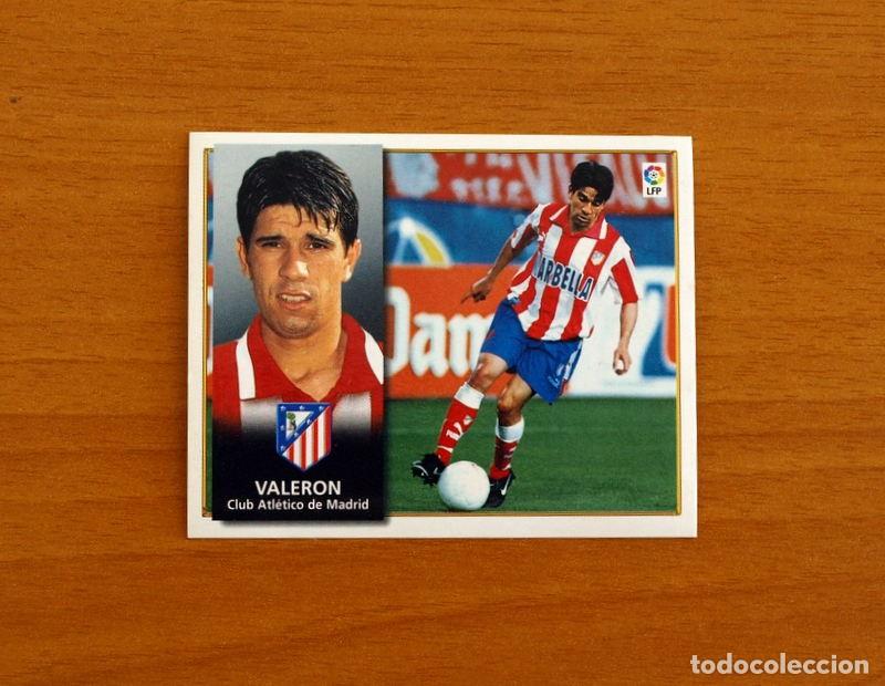 Fu&szlig;ball-Sticker: Atl&eacute;tico de Madrid - Valer&oacute;n - Ediciones Este Liga 1998-1999, 98-99 - Nunca Pegado