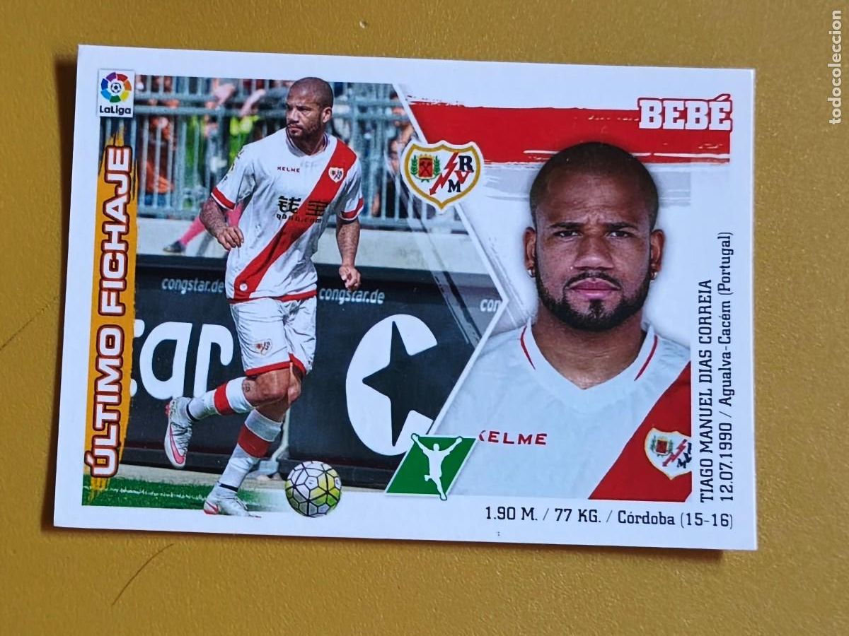 Figurine di Calcio: bebe, liga 2015 16 ultimos fichajes