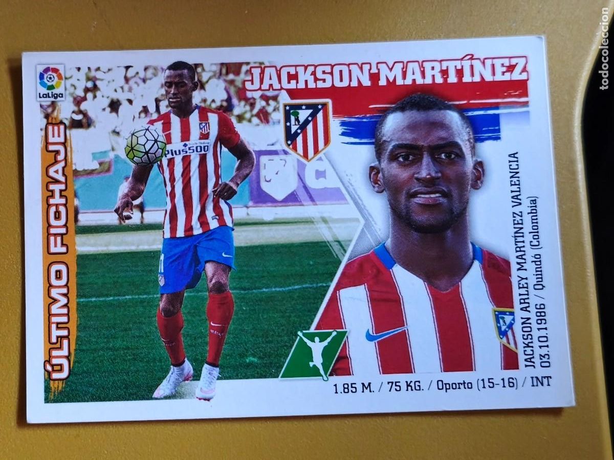 Figurine di Calcio: jackson martinez, liga 2015 16 ultimos fichajes