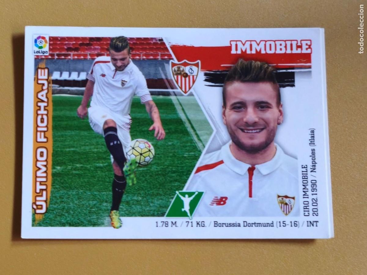 Figurine di Calcio: immobile, liga 2015 16 ultimos fichajes