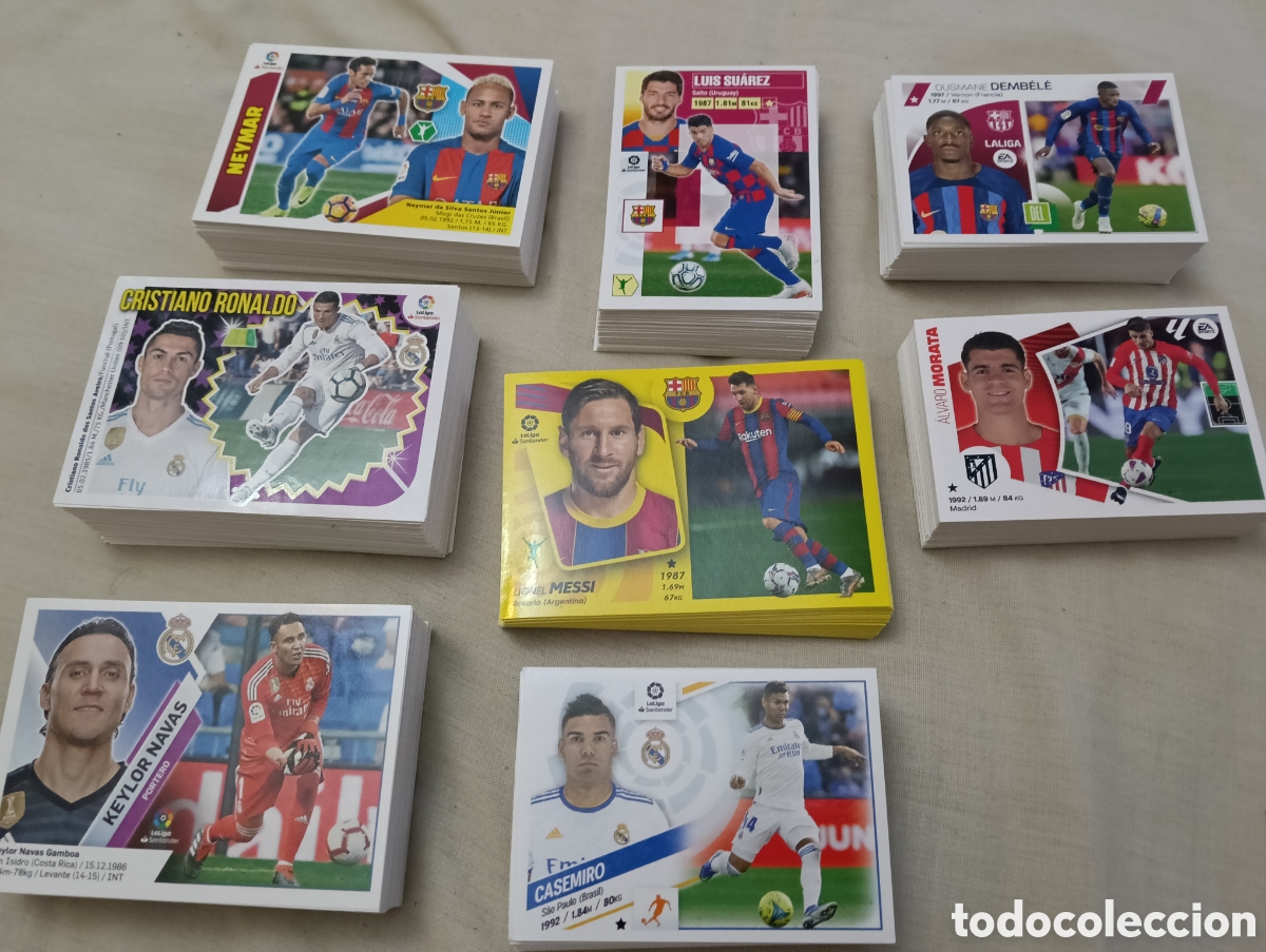 Football Stickers: Lote de cromos baja de la Liga Este